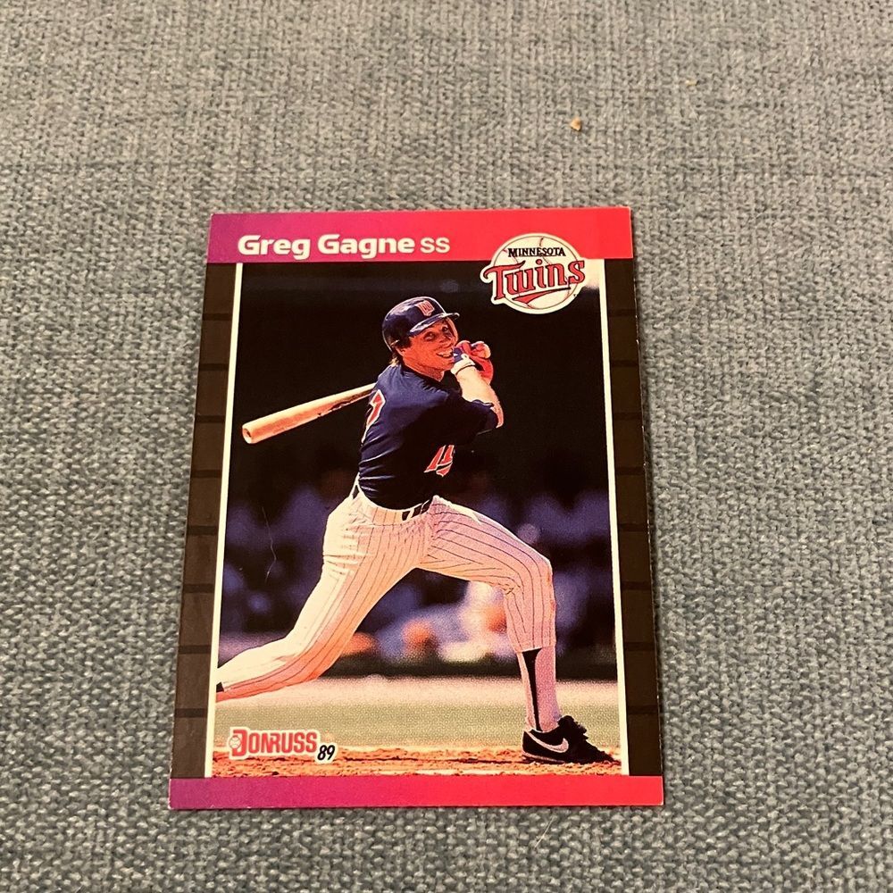 1989 Donruss Minnesota Twins Baseball Card Trading Card - Picture 1 of 2